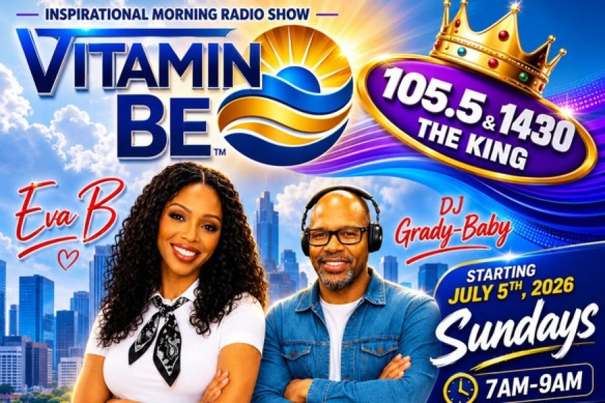 The King Radio Stations Welcomes The VitaminBe Inspirational Morning Show Sundays 8am - 10am